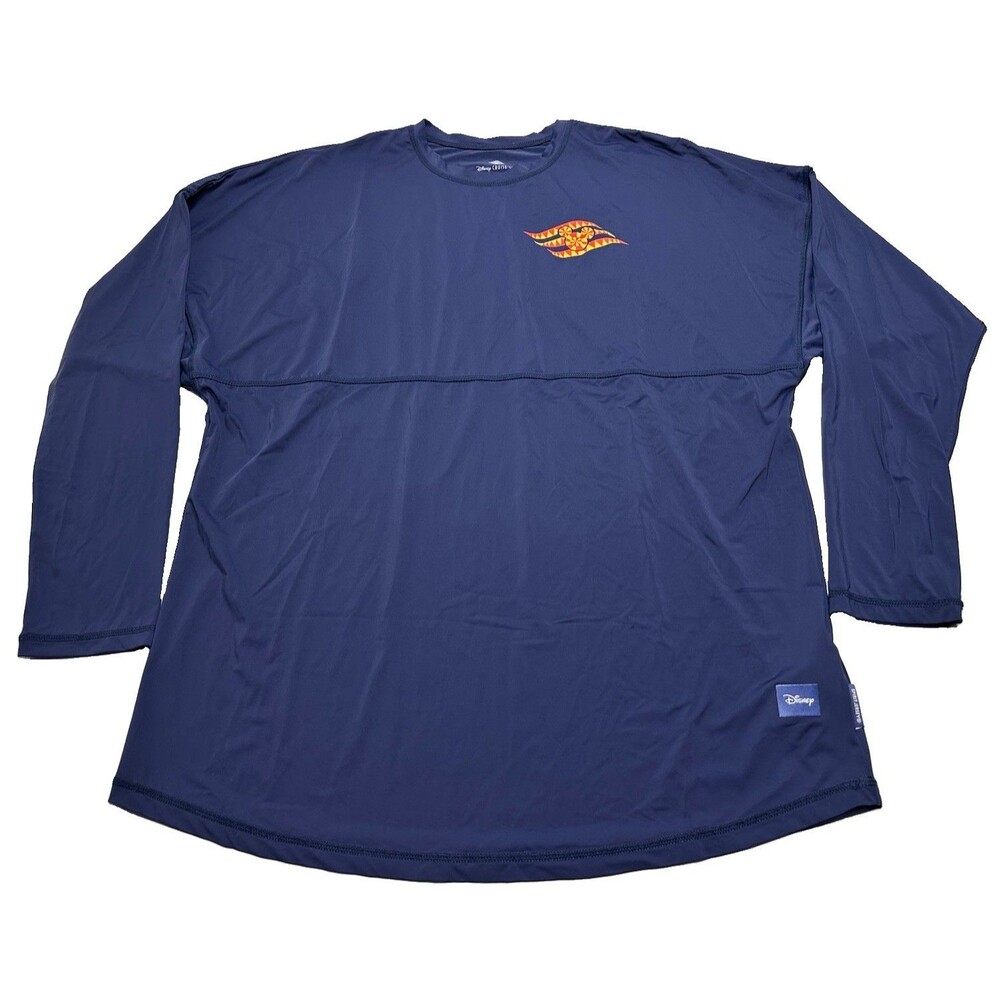 Disney Cruise Line Long Sleeve Spirit Jersey Lookout Cay Rash Guard Size Medium
